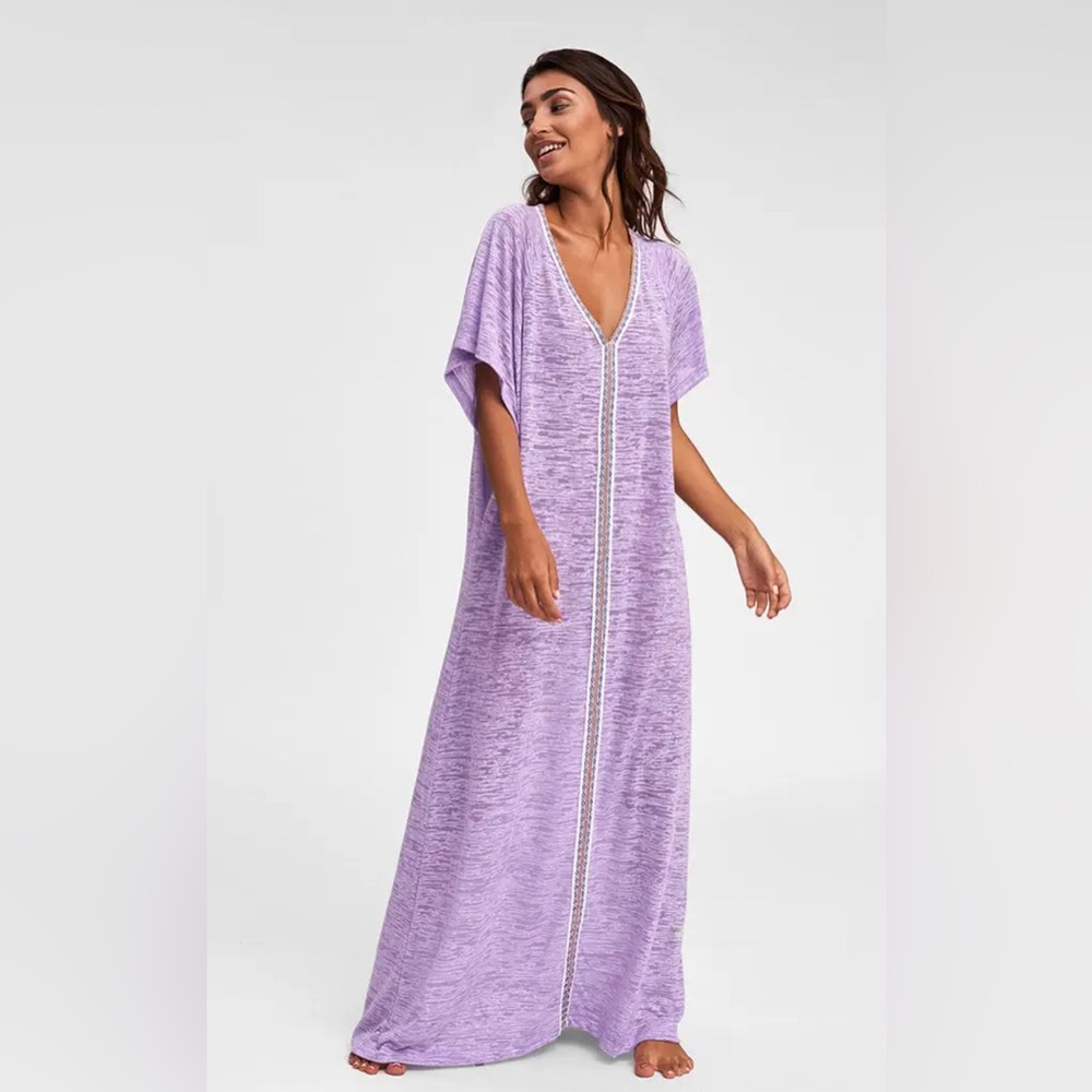 Pitusa Pima Abaya Lavender Cover Up Size O/S